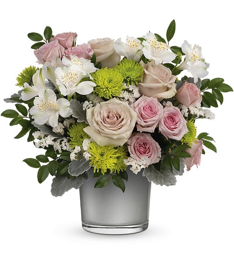 Silver Splendor Bouquet from Walker's Flower Shop in Huron, SD